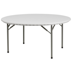 Plastic Round Table - 5 ft